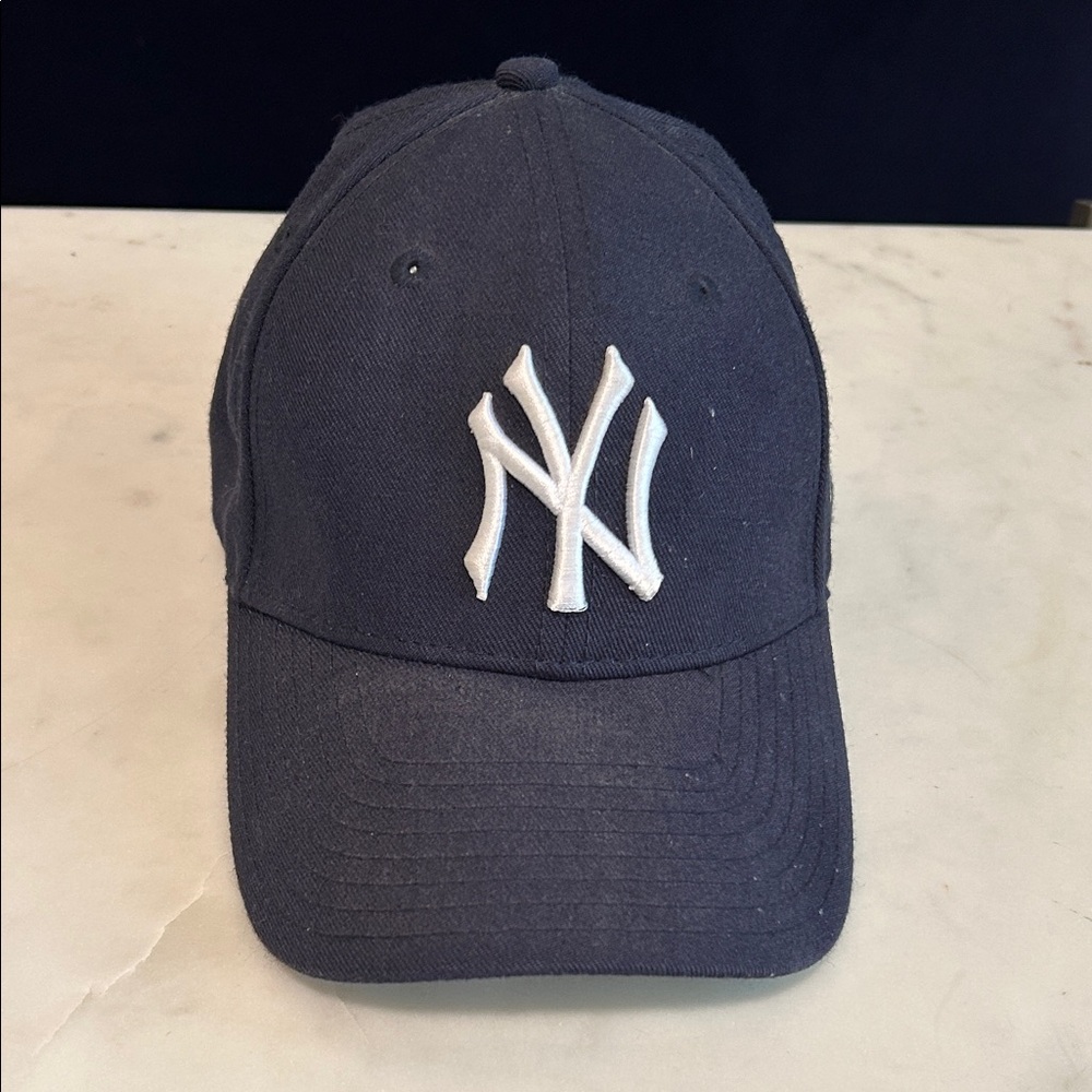 Genuine Merchandise Navy Blue New York Yankees Cap with White Logo